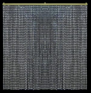 Radiant Veil Crystal Chain Decoration – Luxury Hanging Design