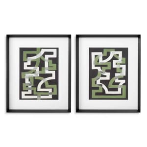 Luxury Decorative Trellis Pattern Prints (2 pcs.)