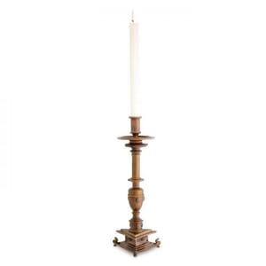 Luxury Antique Gold Finish Candle Holder