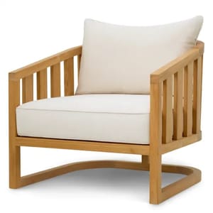 Elegant Canvas Outdoor Chair