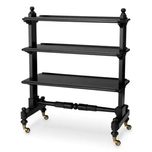 Royal Black Finish Trolley