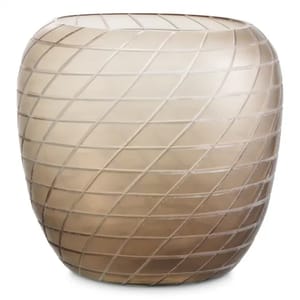 Seraphina Sand Glass Vase Handblown Recycled Elegance