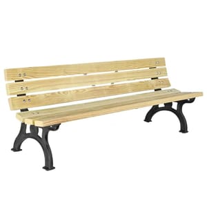 Tokyo Heritage Bench – Iron & American Yellow Pine Edition