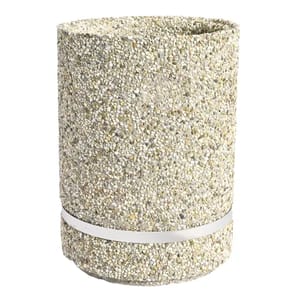 Brescia Betonbehälter für den Außenbereich - 50L Dekorativ Braun Edition