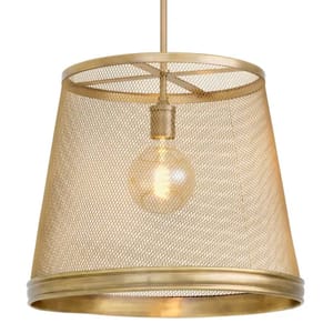 Luxury Hanging Light – Vintage Brass Finish