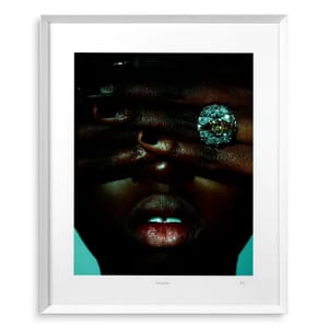 Exclusive Art Print White Frame Elegance