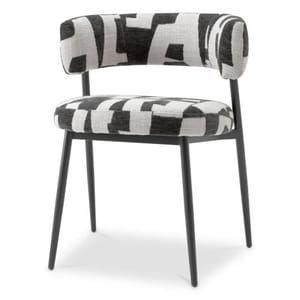 Arden Dining Chair – Noir Edition
