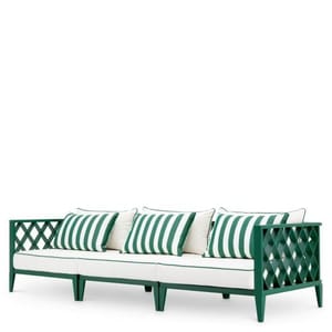 Aurelia Outdoor Sofa – Three-Seater Luxury Collection