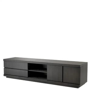 Modern TV Cabinet – Washed Oak Veneer in Contemporary Luxury Finish