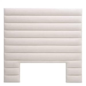 Luxury Off-White & Pink Headboard