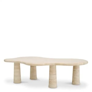 Luxury Travertine Designer Coffee Table