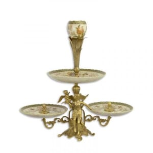 Luxury Bronze Mounted Porcelain Étagère