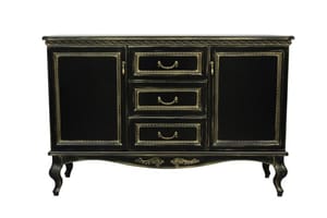 Luxury Classic Chest of Drawer with Ornamental Detailing – 3 Drawers
