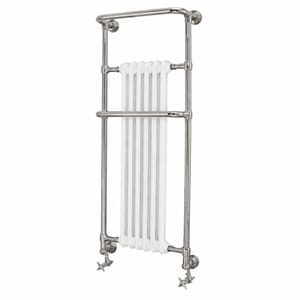 Luxury Chrome Plated Wall Hung Heated Bathroom Towel Rail – 136 CM