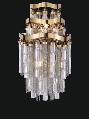 Luxury Crystal Chandelier with Cascading Design