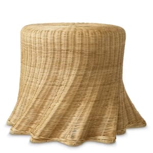 Luxury Rattan Side Table Natural H.46 cm