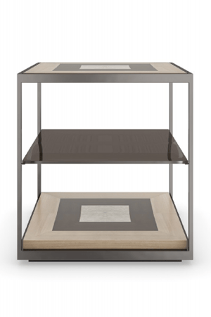 Bronze 3-Layered End Table