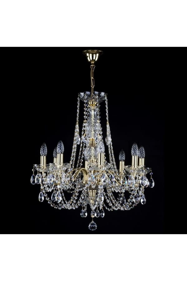 Crownora Kristall-Kronleuchter - Luxus-Deckenleuchte