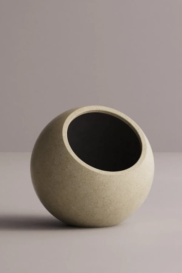 Unique Textured Planter – Strong & Weather-Resistant