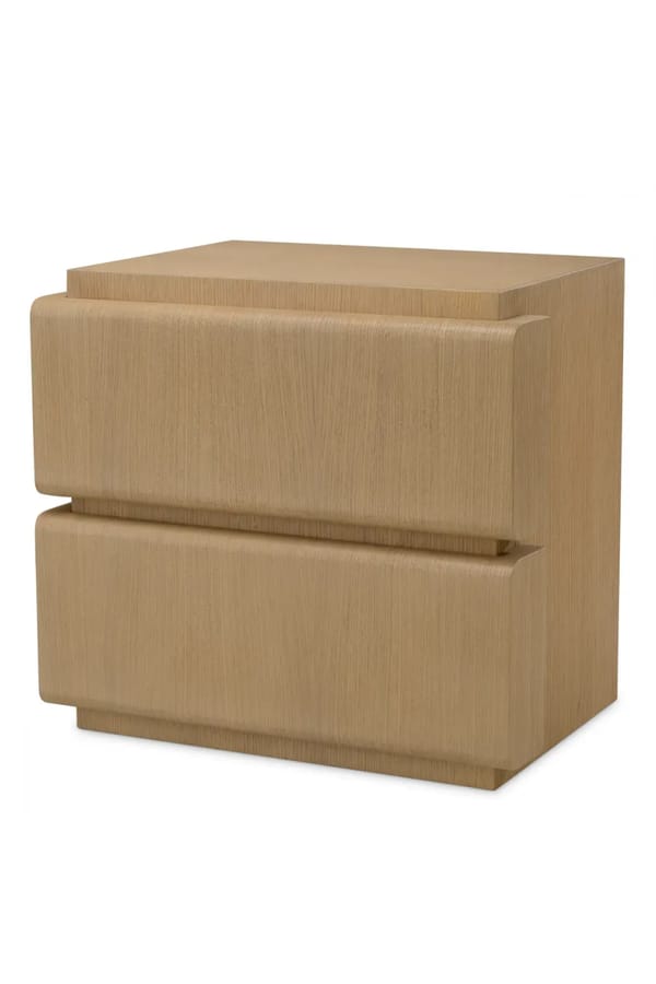 Regal Oak Nightstand – Contemporary Natural Elegance
