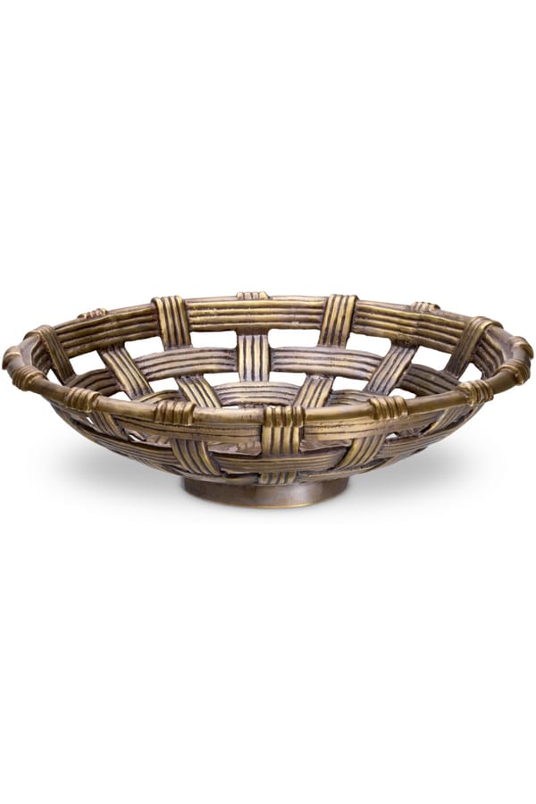 Premium Decorative Bowl – Timeless Brass Elegance
