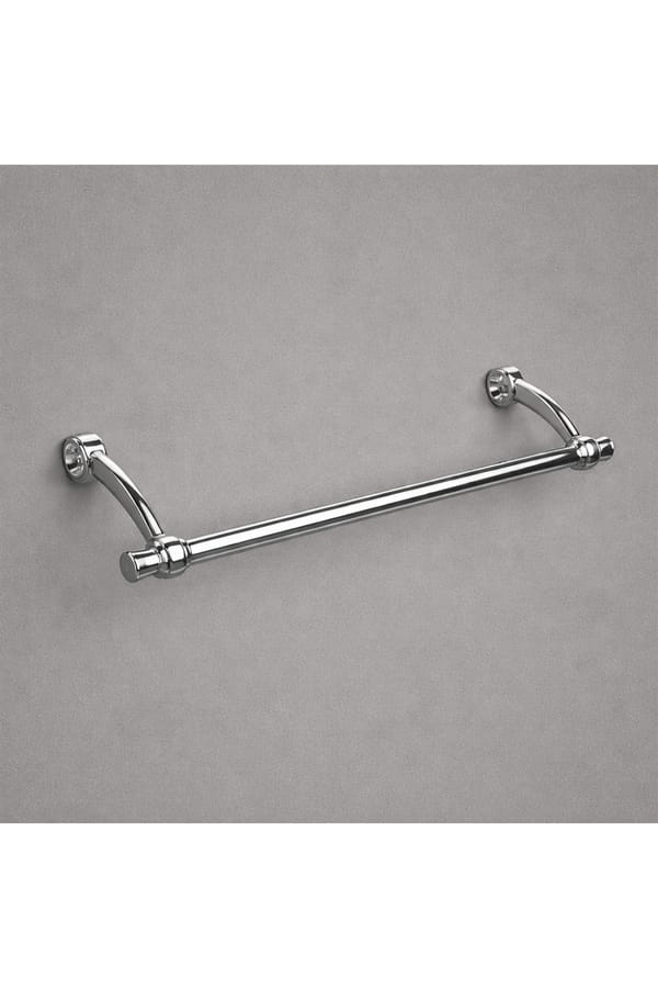 Luxury Chrome Plated Designer Bathroom Towel Rail – 32 CM