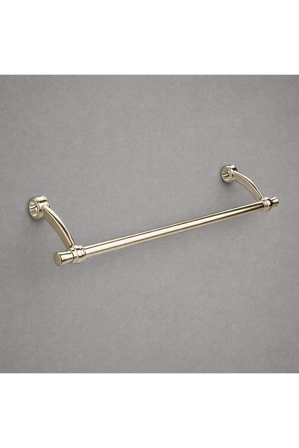 Luxury Vintage Gold Plated Designer Bathroom Towel Rail – 32 CM