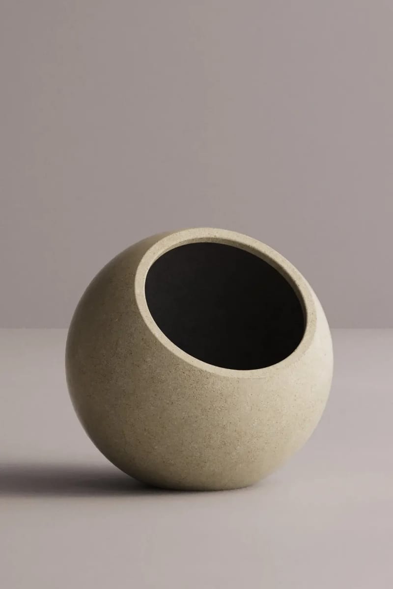 Unique Textured Planter – Strong & Weather-Resistant