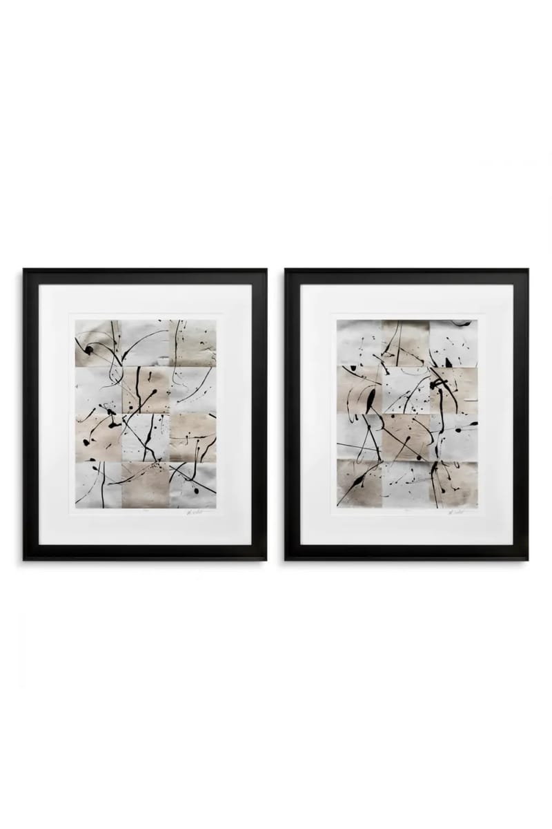 Luxury Print Set with Metallic Accents (2 pcs.)