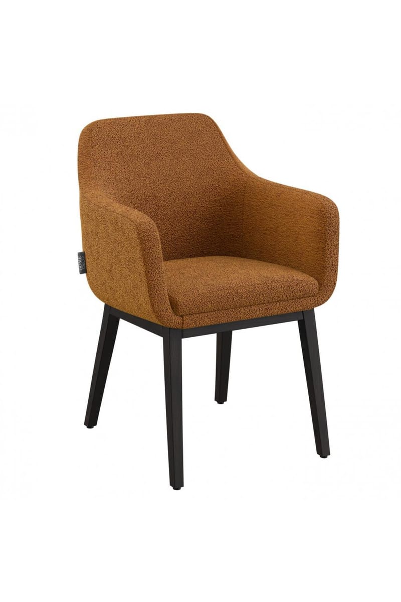 Luxury Upholstered Armchair – Modern Fabric Armchair with Beech Wood Frame