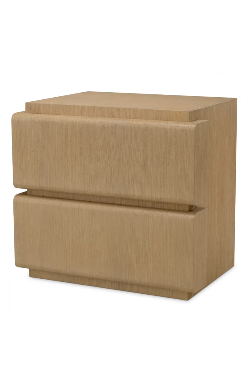 Regal Oak Nightstand – Contemporary Natural Elegance