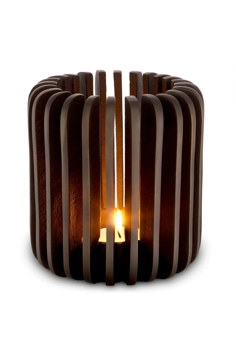 Royal Antique Iron Candle Holder – Elegant Tealight Accent