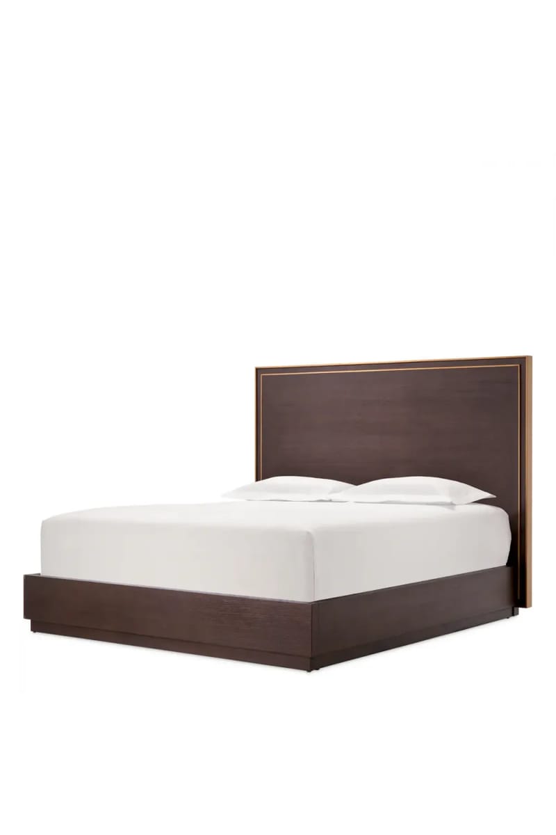 Luxury Brass Finish Bed Frame