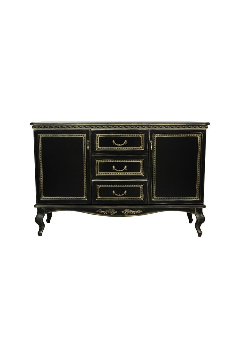 Luxury Classic Chest of Drawer with Ornamental Detailing – 3 Drawers