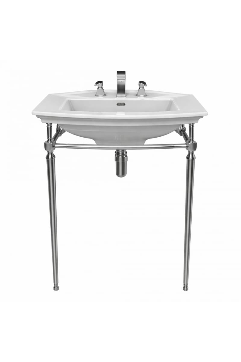 Luxury Chrome Plated Designer Bathroom Washstand
