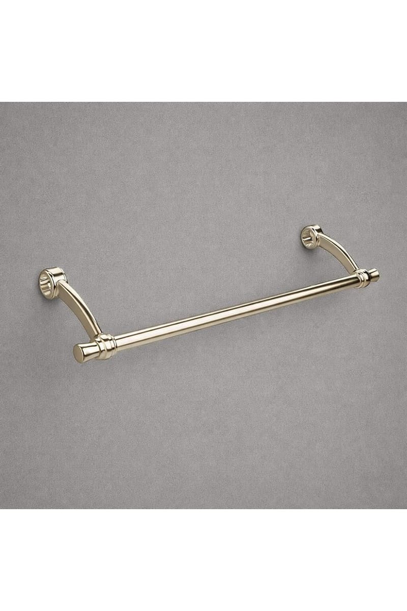 Luxury Vintage Gold Plated Designer Bathroom Towel Rail – 32 CM