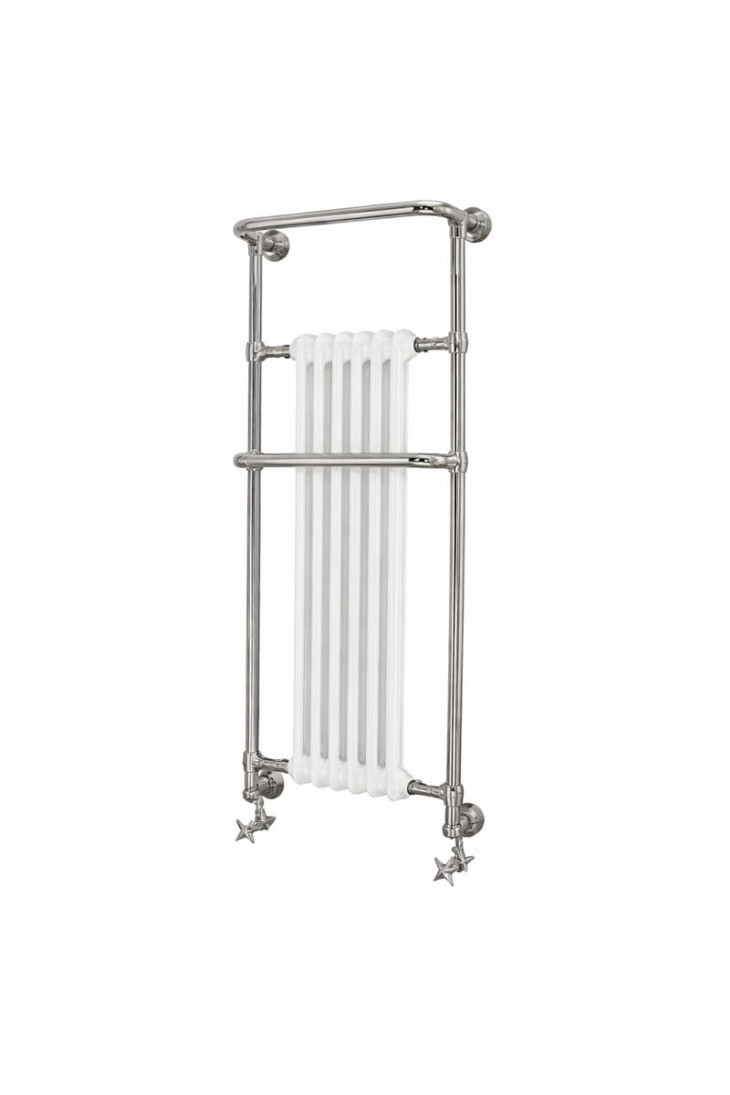 Luxury Chrome Plated Wall Hung Heated Bathroom Towel Rail – 136 CM