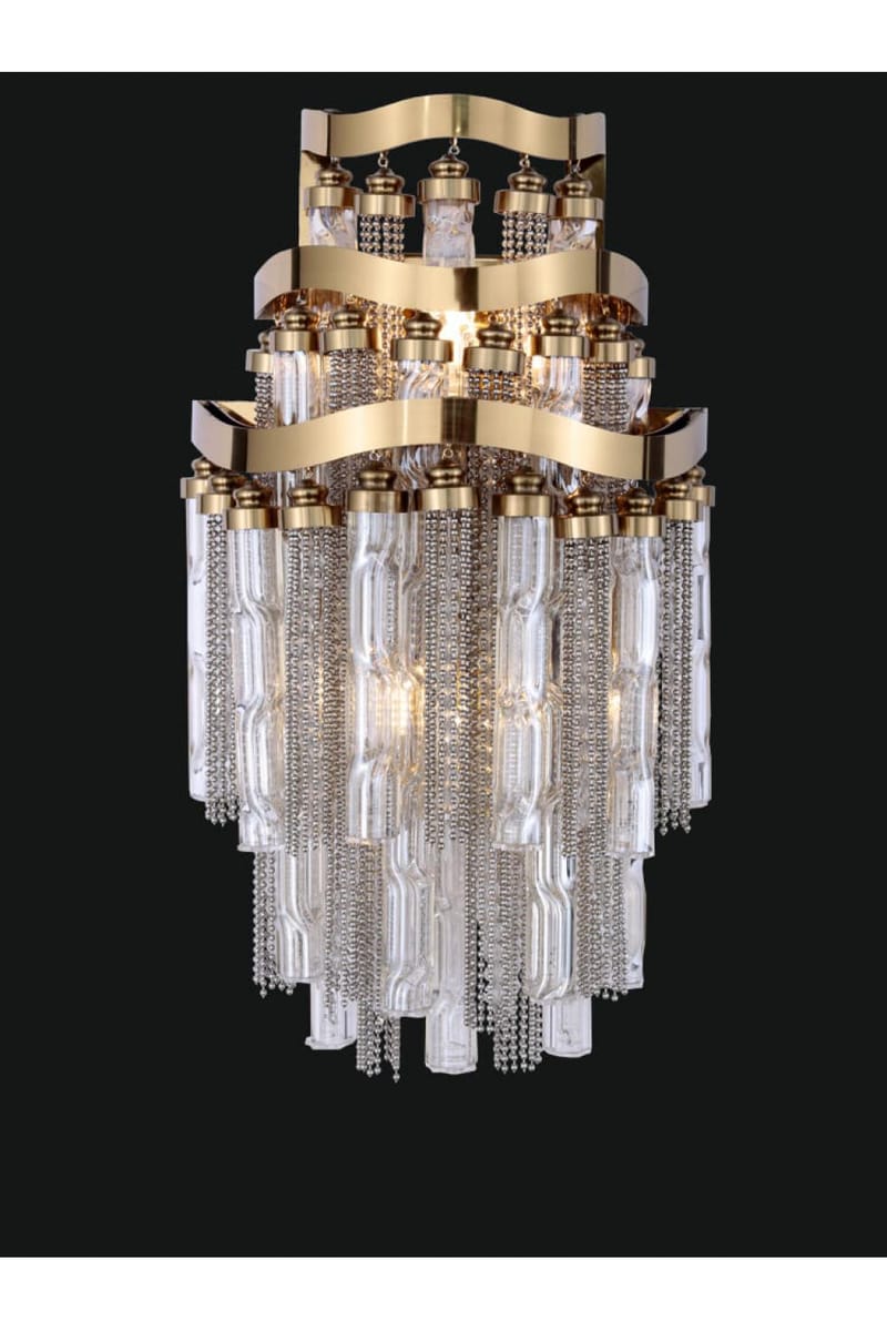 Luxury Crystal Chandelier with Cascading Design