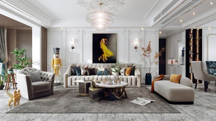 The Heart of Sophistication: Modern Luxury Living Room Inspirations