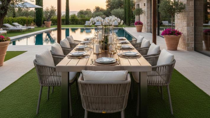Luxury Outdoor Dining Tables That Elevate Modern Villas, Courtyards and High-End Garden Spaces