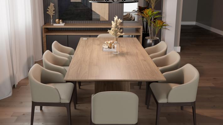 Modern Dining Room Tables That Balance Style and Everyday Function