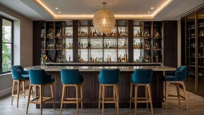 Luxury Home Bar Furniture That Creates Sophisticated Lounge Areas