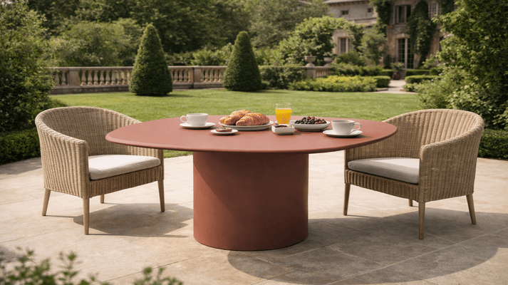 Modern Dining Tables Crafted for Long-Term Outdoor Living