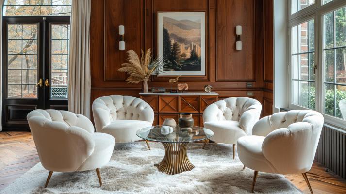 Luxusstühle, die Komfort und Eleganz in modernen Innenräumen definieren