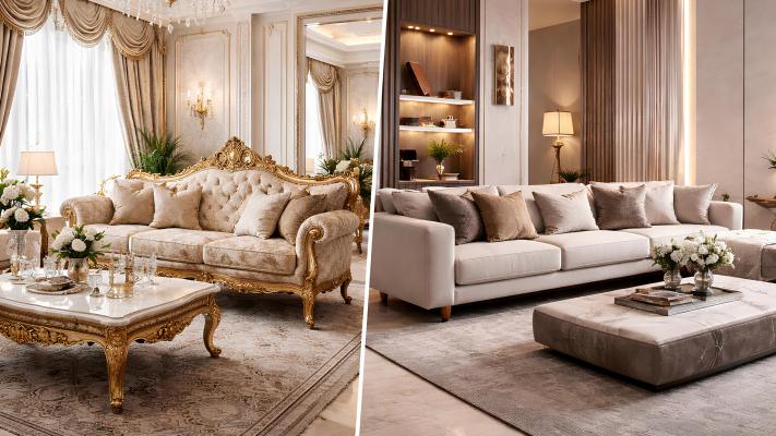 Vintage Royal Settees vs. Modern Exclusive Sofas: Which Regal Piece Wins in Today’s Luxury Living?