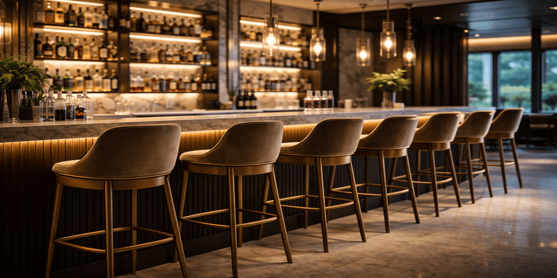 Why a High Counter Chair Is Essential for Modern Bar Interiors