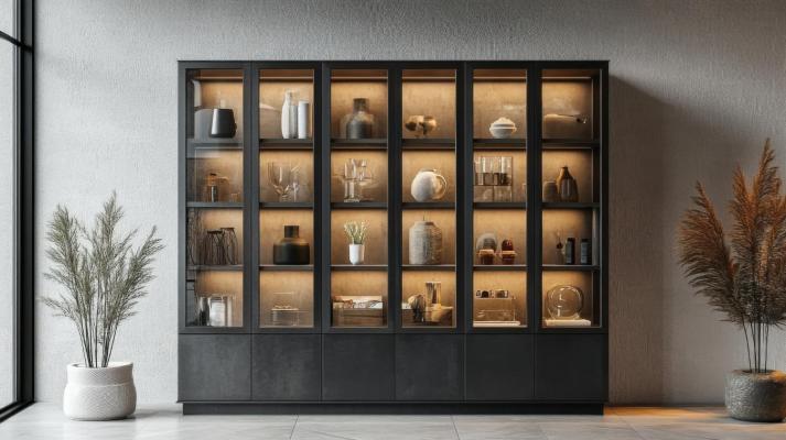 Luxury Shelves That Highlight Decorative Objects with Subtle Elegance