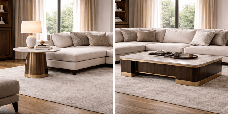 Living Room Side Table vs Coffee Table: Which One Do You Really Need