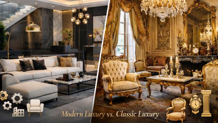 Modern Luxury Furniture vs. Classic Luxury: Which Style Truly Lasts Longer?