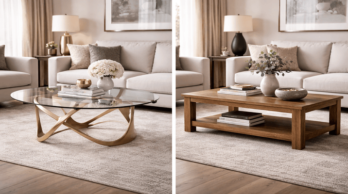 Glass Coffee Tables vs Wooden Coffee Tables: Which is Better for Your Home?